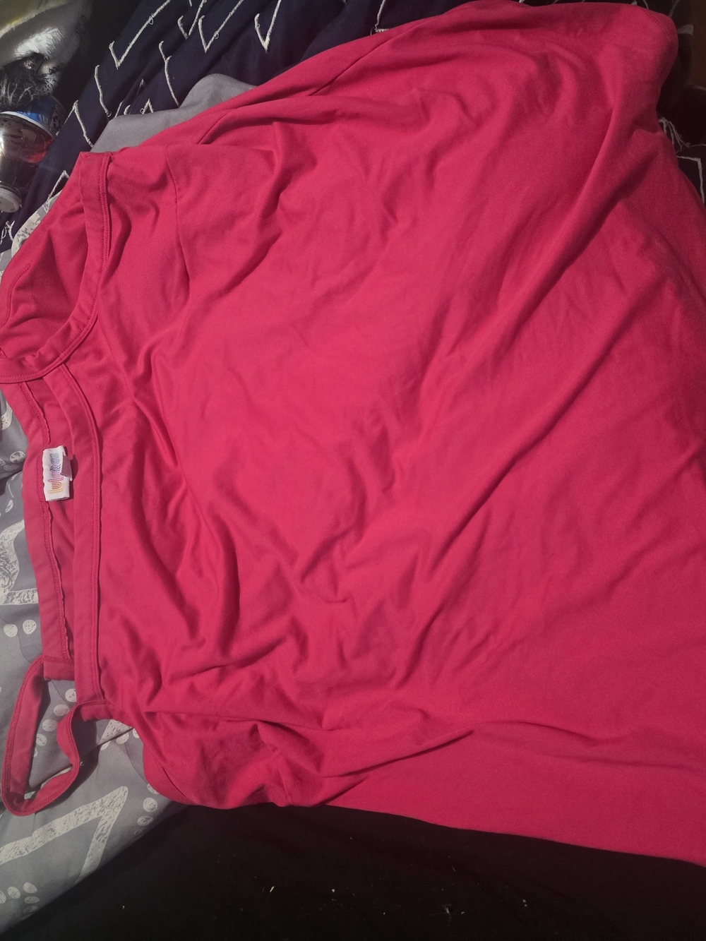 LuLaRoe Bright Pink Tank Top